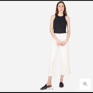Everlane Wide Leg Pant- White